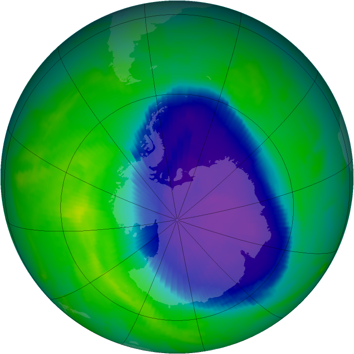 Ozone Map 1996-10-24